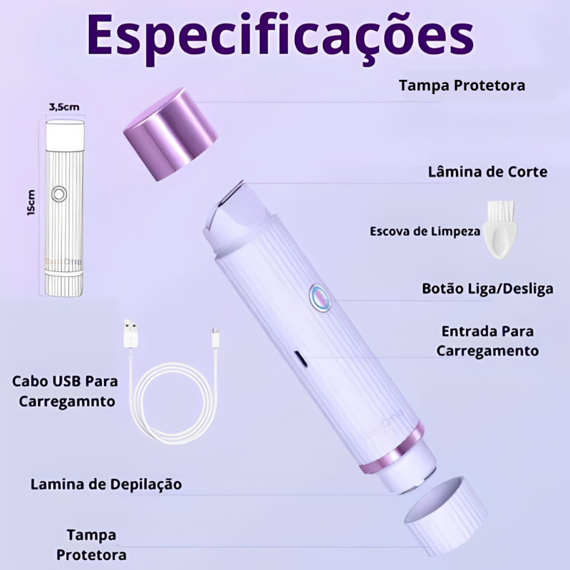 Depilador BellaSkin Pro™