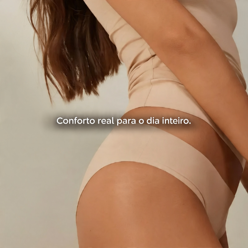 Calcinhas ConfortPlus - Kit com 5 unidades