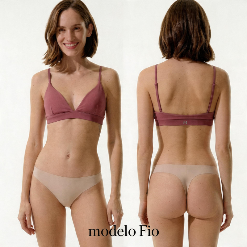 Calcinhas ConfortPlus - Kit com 5 unidades
