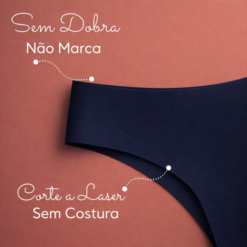 Calcinha ConfortPlus Fio – Kit com 5 unidades