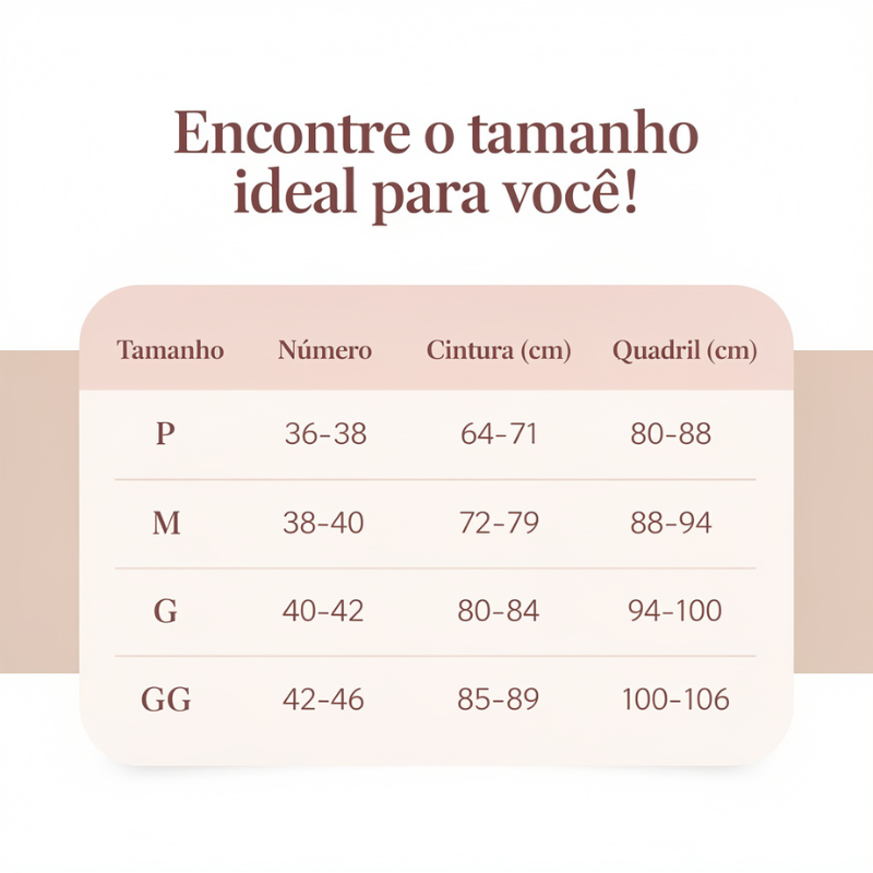 Calcinhas ConfortPlus - Kit com 5 unidades